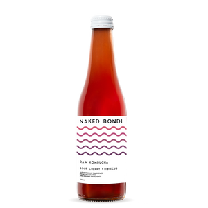 Sour Cherry + Hibiscus Kombucha - Box of 12